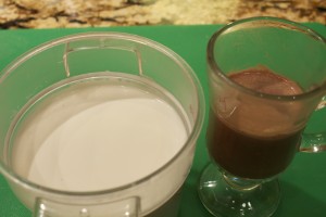 Cashew Milk and Hot Chocolate