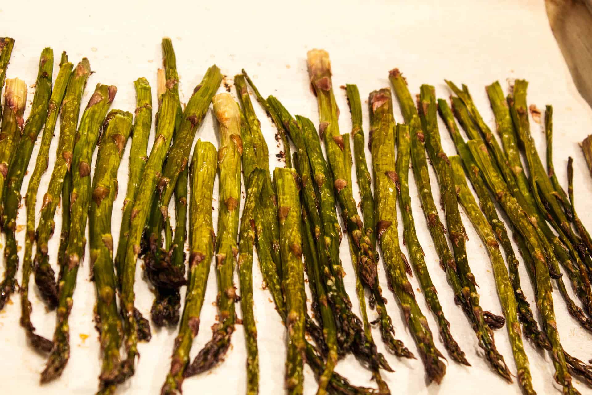 Asparagus on Parchment