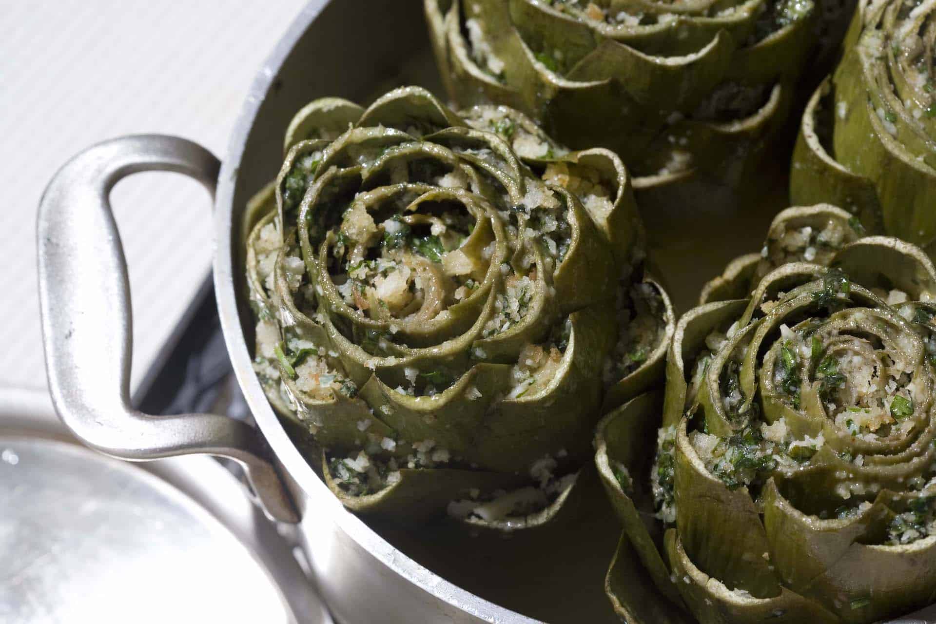 Artichokes alla Romana