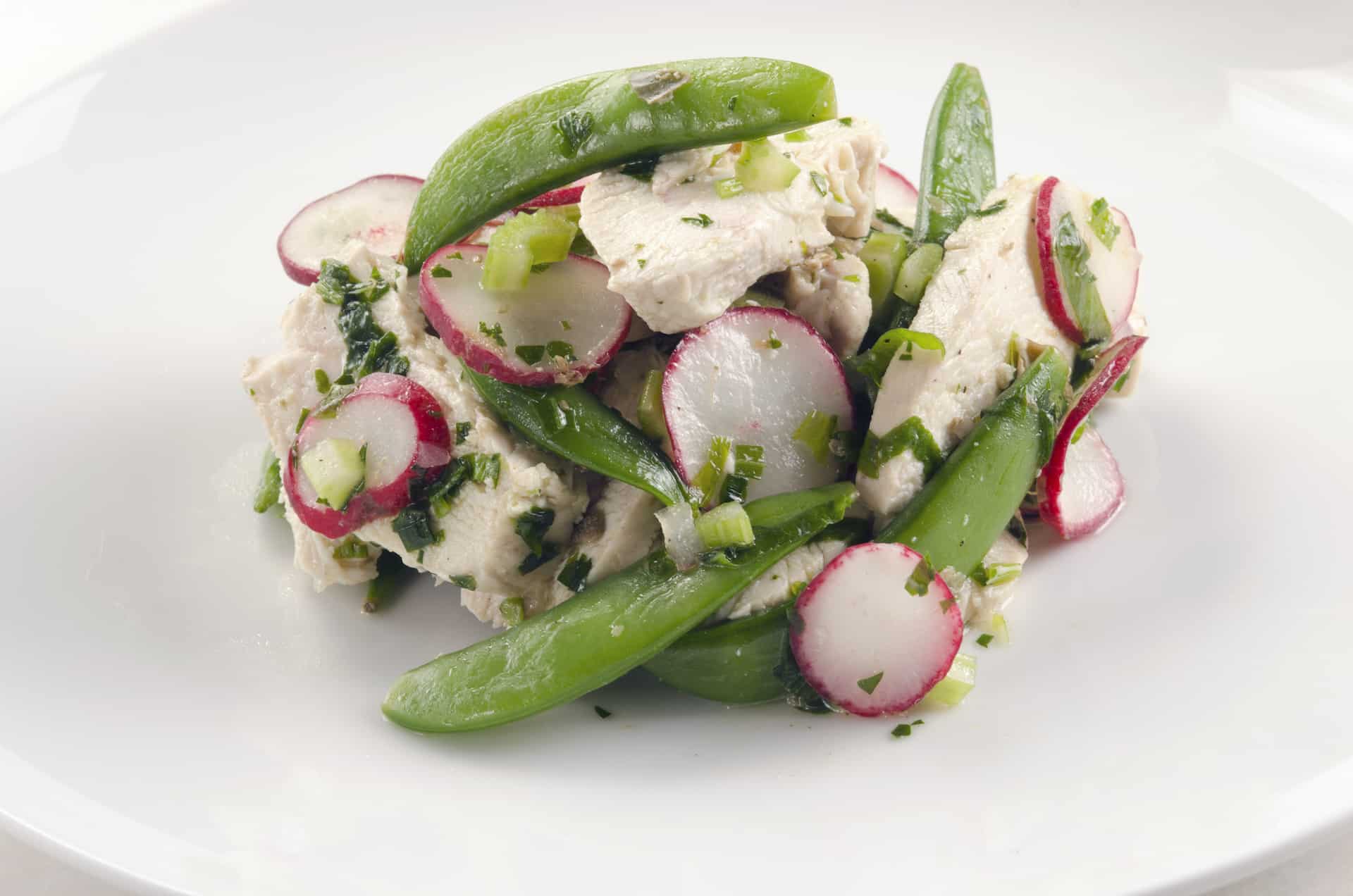 Poached Chicken Salad
