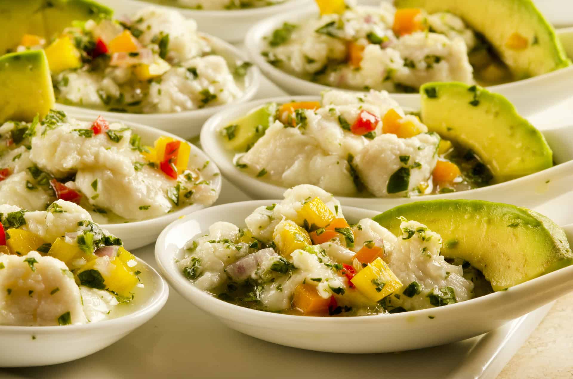 Ceviche spoons